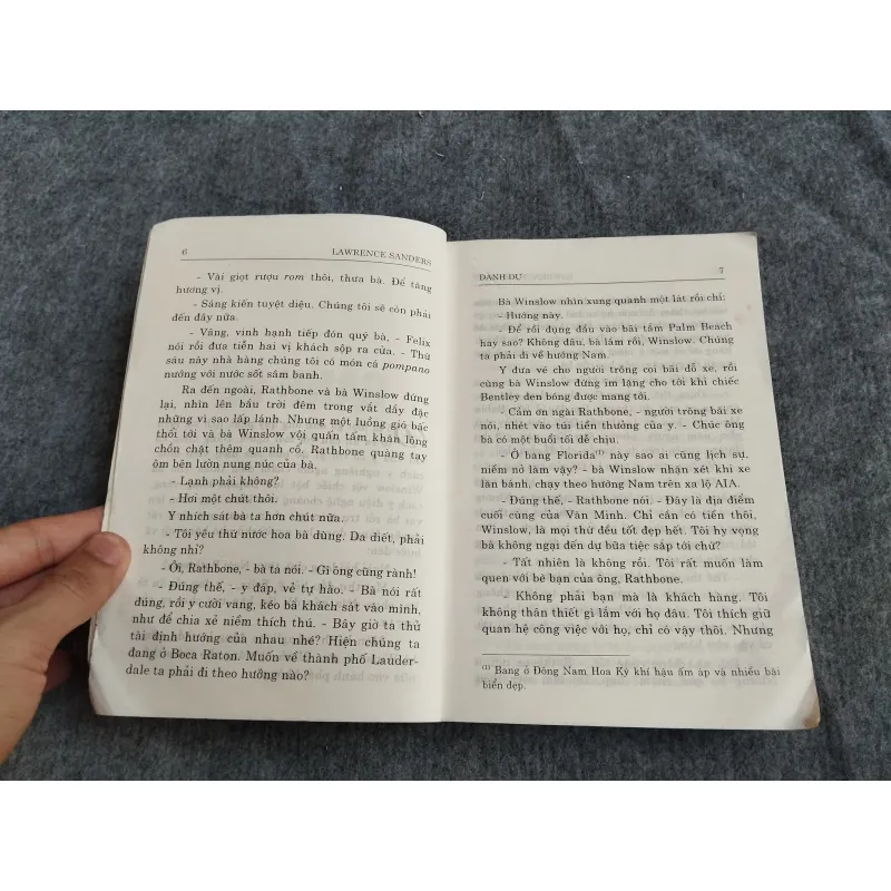 DANH DỰ - LAWRENCE SANDERS 574631