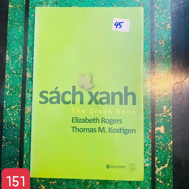 Sách Xanh - Tác giả	 Elizabeth Rogers, Thomas M Kostigen - SỐ 151 383080