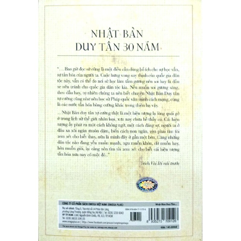 Nhật Bản Duy Tân 30 Năm - Đào Trinh Nhất 142315