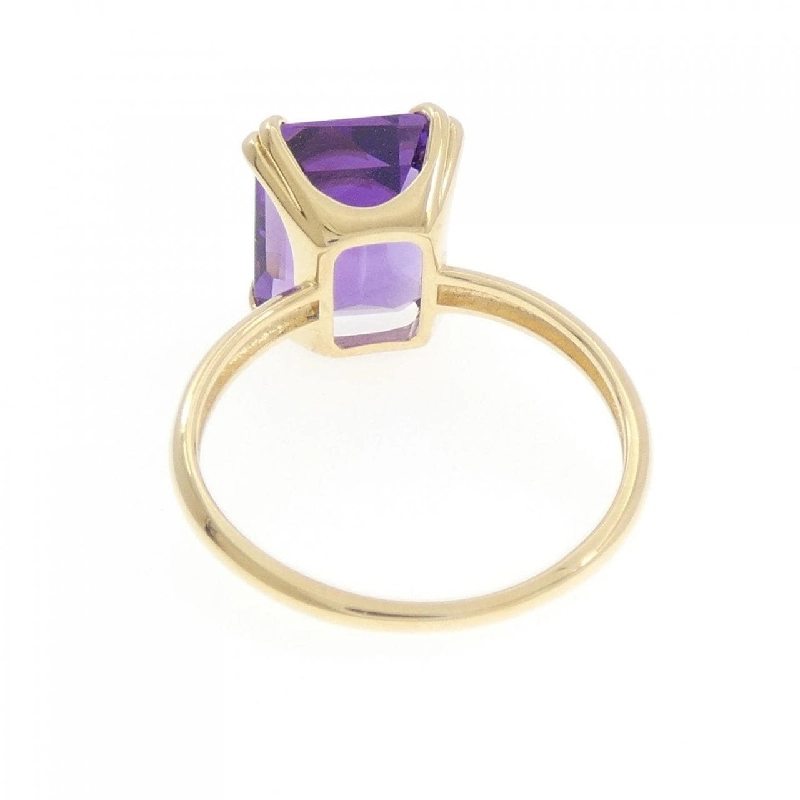 Nhẫn Amethyst K18YG 3.00CT - Hàng hiệu Chính hãng 849521