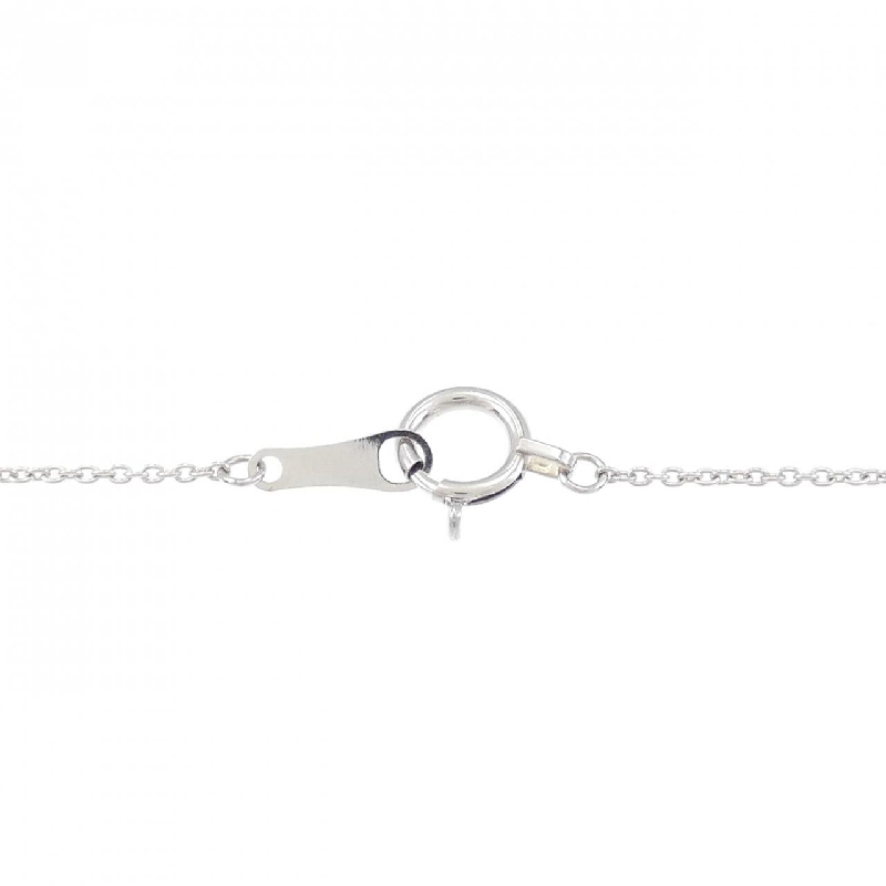 Dây chuyền kim cương PT900/PT850 0.492CT F VS1 cắt hình Emerald - Hàng hiệu Chính hãng 874577