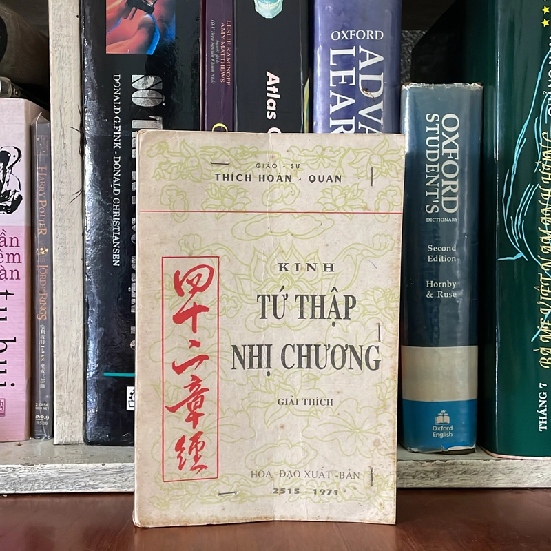 II Tựa sách: Kinh Tứ Thập Nhị Chương (Giải Thích) - Giáo Sư Thích Hoàn Quan - 1971 544712