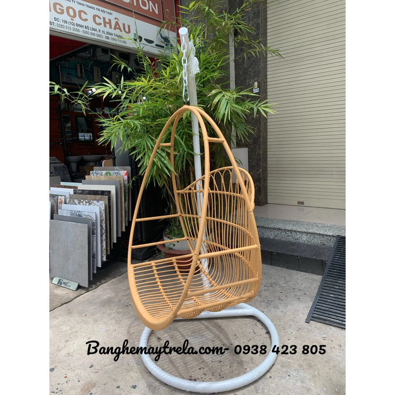 Ghế xích đu treo mây nhựa 542983