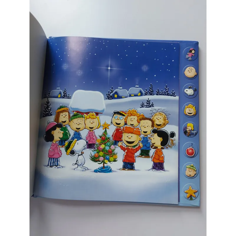 Sách Âm Thanh ✨ A CHARLIE BROWN CHRISTMAS – AN INTERACTIVE BOOK WITH SOUND ✨ 712416