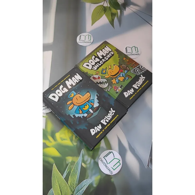 [MIỄN PHÍ BỌC SÁCH] Dog Man - Tập 1,2 - Dav Pilkey 990094