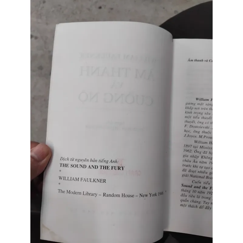Âm thanh và cuồng nộ của William Faulkner 975211