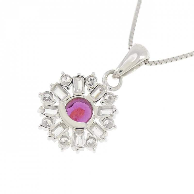 Dây chuyền ruby PT900/PT850 - Hàng hiệu Authentic 860398