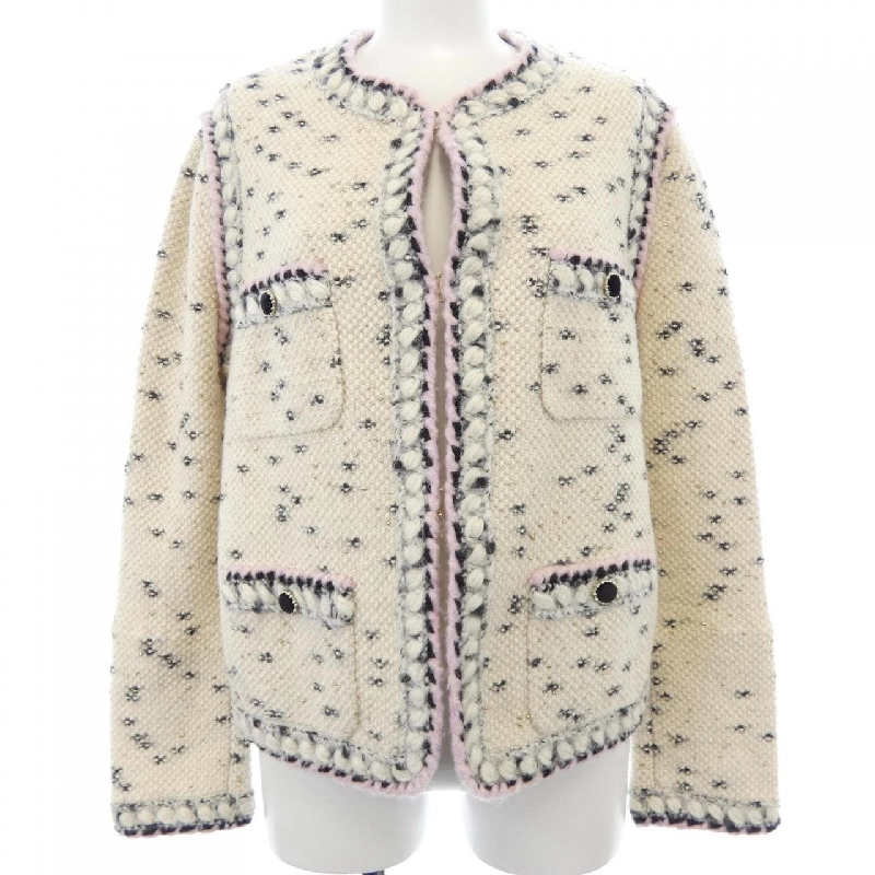 CHANEL P70946K10169 Áo khoác không cổ - Hàng hiệu Authentic 813502