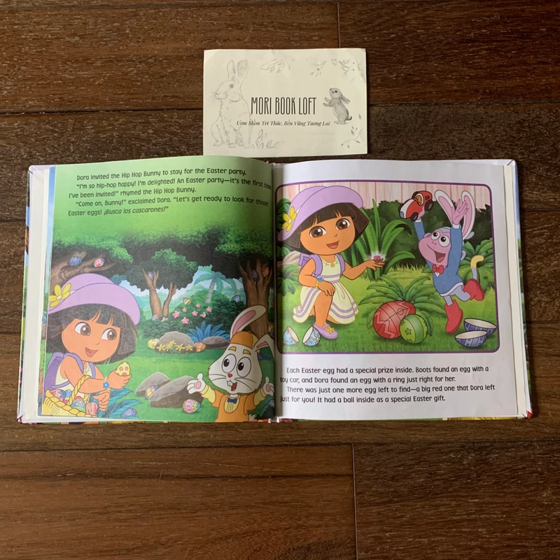 Sách tranh tiếng anh Dora's Easter Bunny Adventure, Used, Bìa cứng 479276