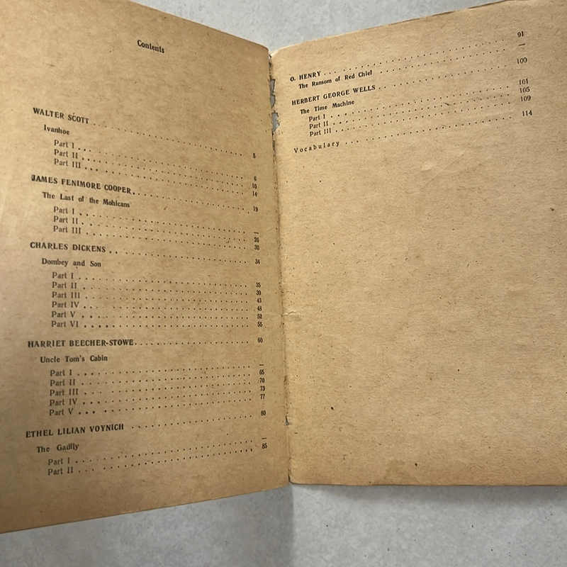 Reading From English and American Literature — 1985s 496160