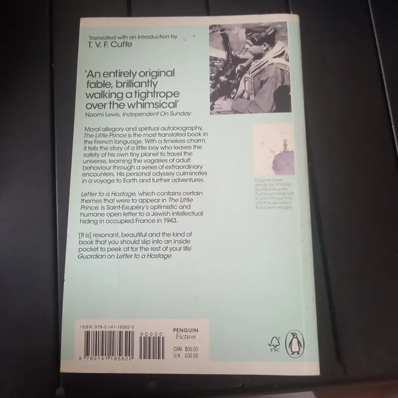 Sách Hoảng tử bé bản tiếng Anh 926721