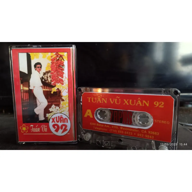 Băng Cassette Nhạc Tuấn Vũ Xuân 92 718974