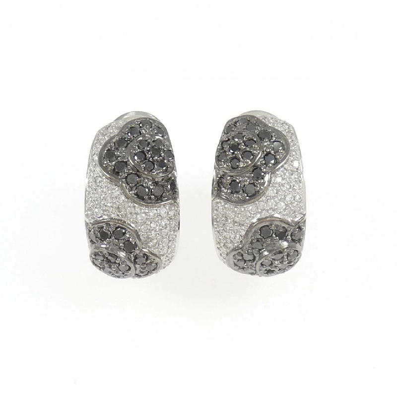 K18WG Bông tai/Khuyên tai hoa kim cương 1.28CT - Hàng hiệu Chính hãng 869140