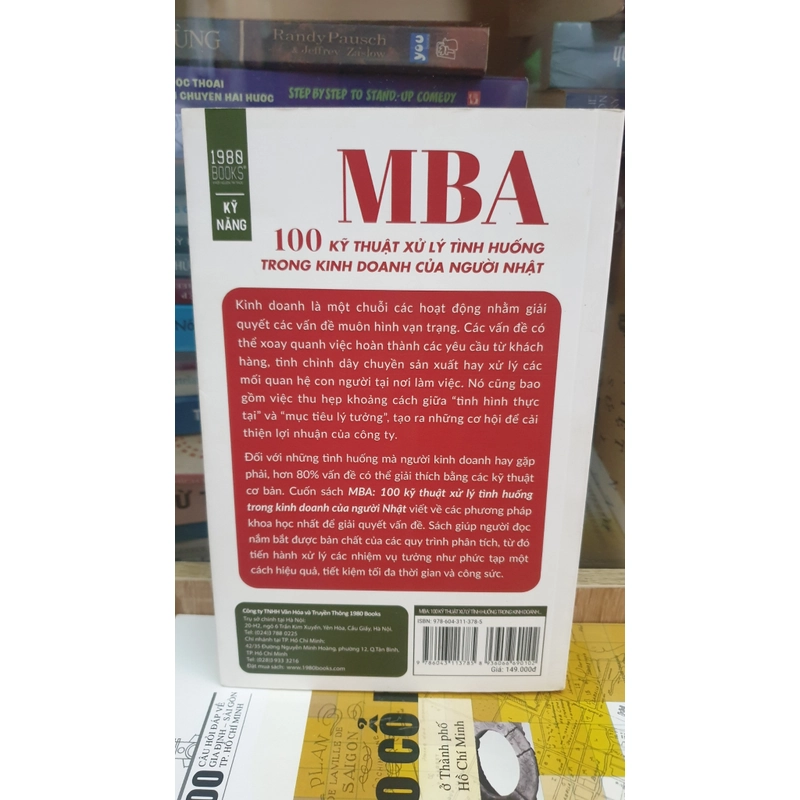 MBA 100 kỹ thuật xử lý tình huống trong kinh doanh của người Nhật 493802