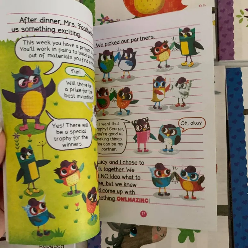 Owl Diaries (Sách nhập) - Full bộ mới nhất 19 quyển + File Mp3 760020