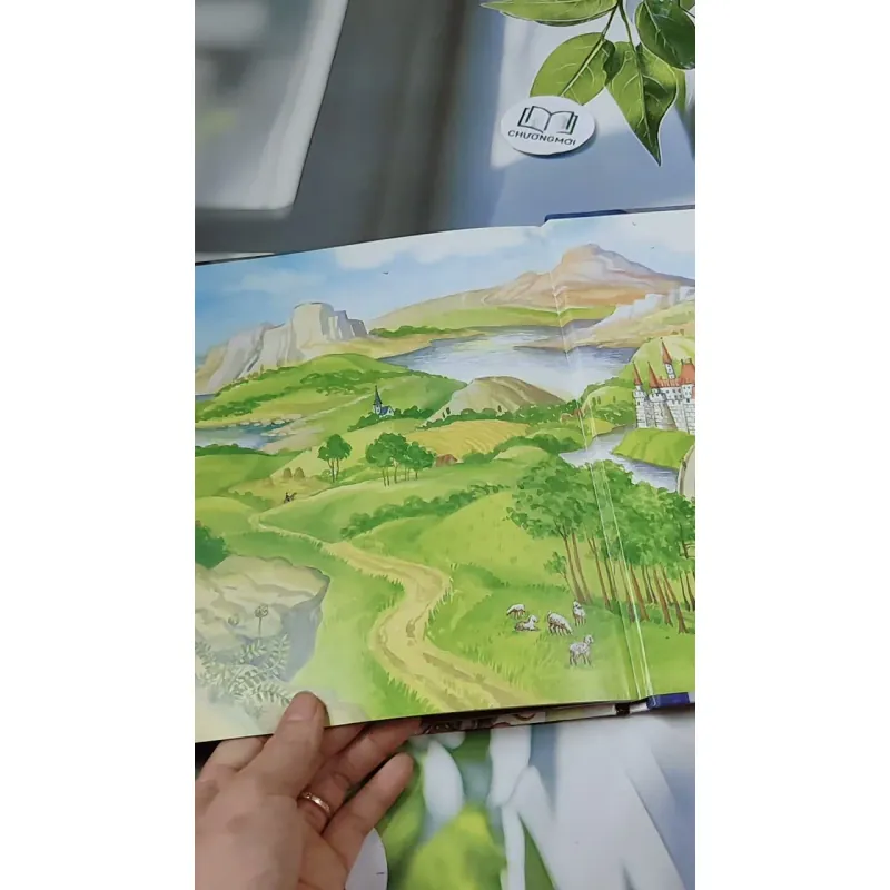 [Tặng nẹp góc] Truyện thiếu nhi Hàn Quốc: Moyamo Anu 38 -  모야모 아누와: 맬린 공주 732036