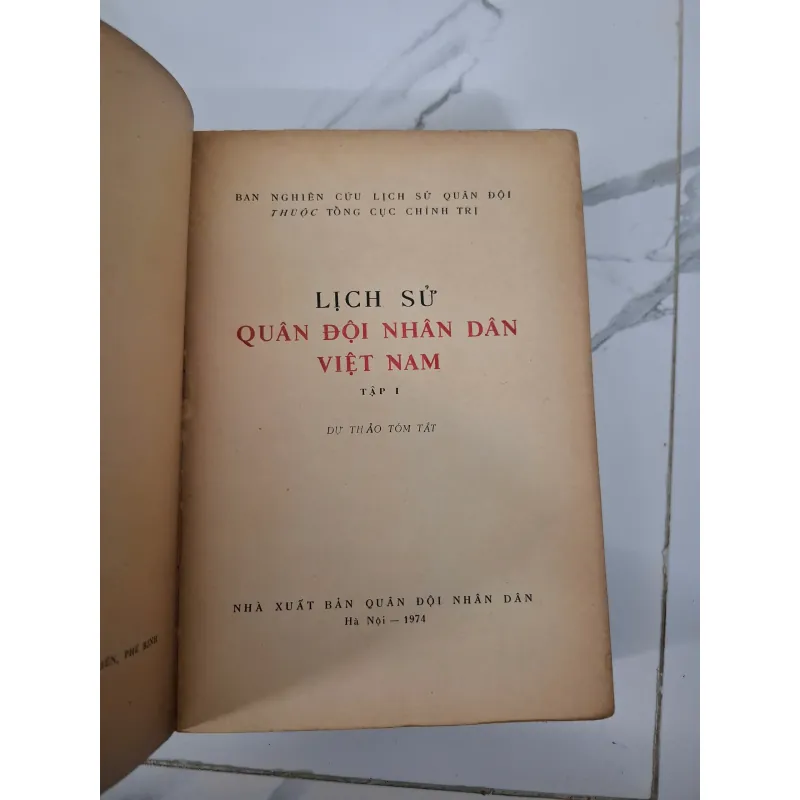 Lịch sử Quân đội Nhân dân Việt Nam (Tập I) - Ban Nghiên cứu Lịch sử Quân đội 796877