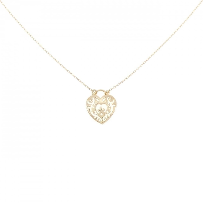 Trang sức Star Jewelry K18YG Dây chuyền hình trái tim - Hàng hiệu Chính hãng 842350