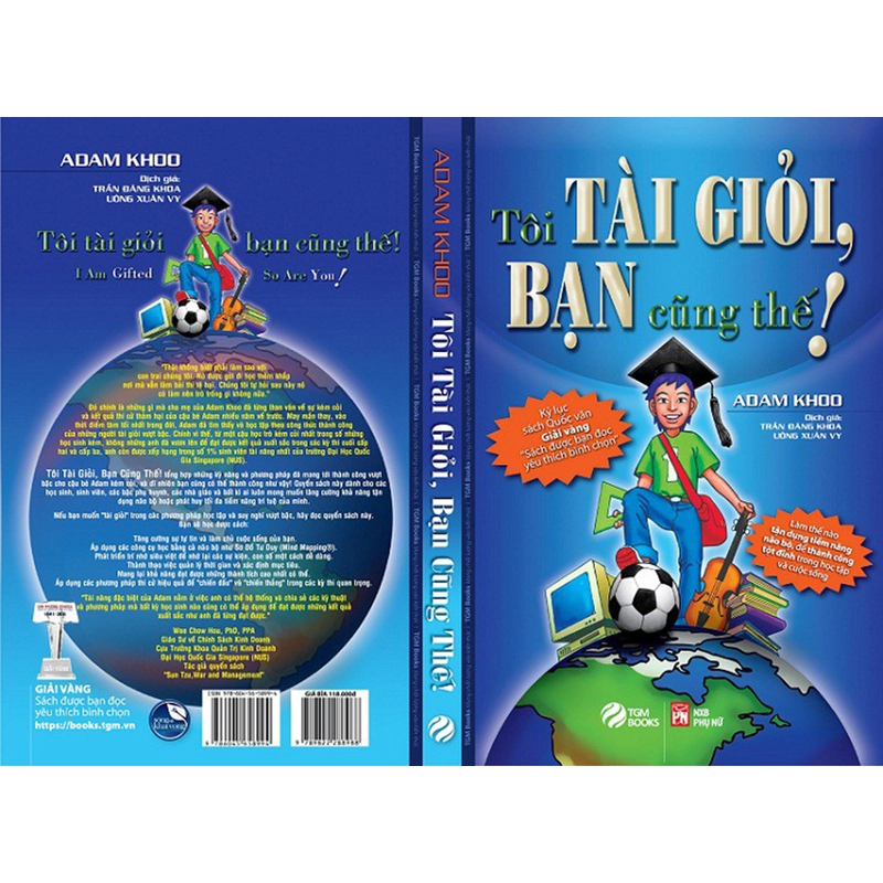 Sách Giáo dục - Tôi tài giỏi bạn cũng thế - Adam - cũ (second hand) 305056