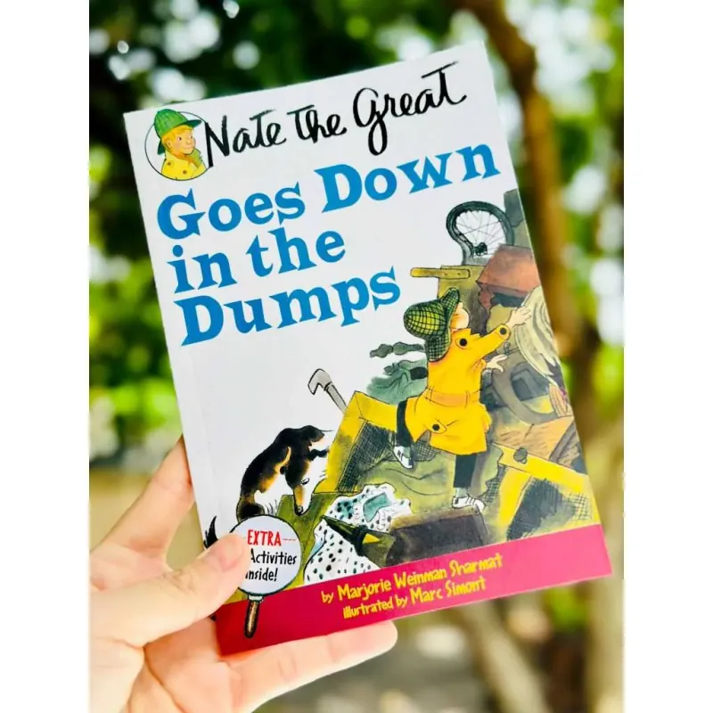 Sách - Nate the Great – Full 30 quyển tặng file nghe, Sách nhập trung nguyên hộp siêu đẹp 780454