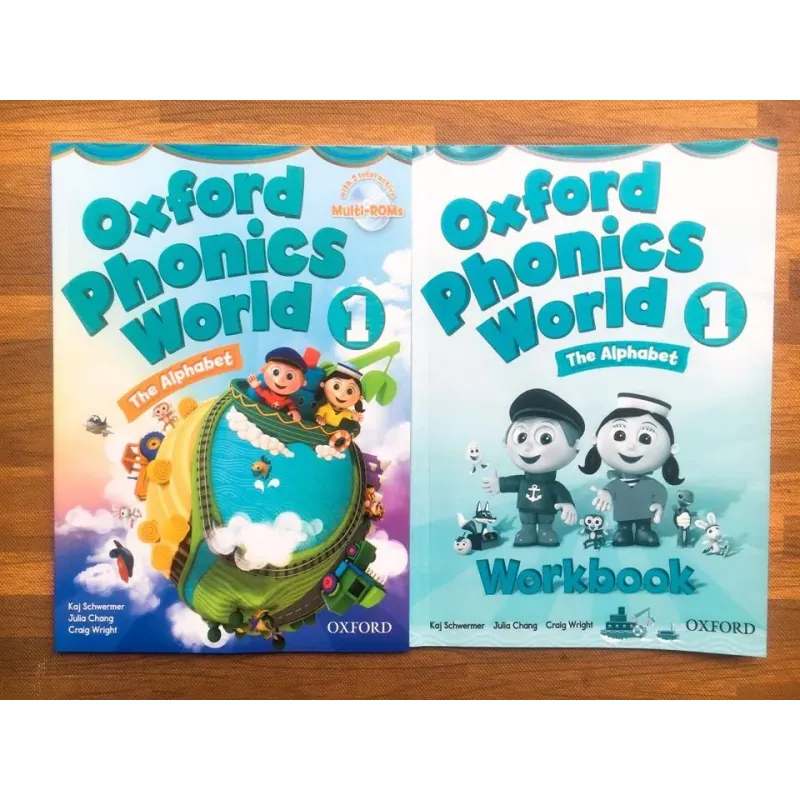 Oxford phonics world - Level 1 - 2 quyển 760026