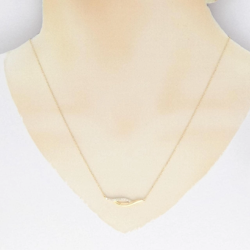 Dây chuyền kim cương K18YG 0.12CT - Hàng hiệu Chính hãng 864442