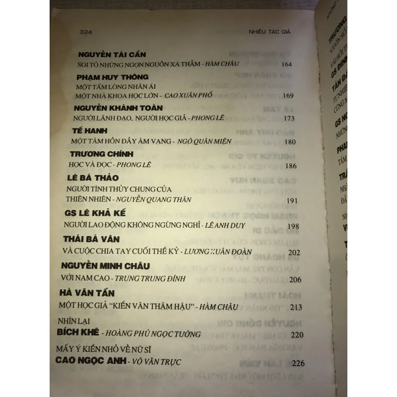 Những Người Cùng Thời - Nhiều Tác giả  935250