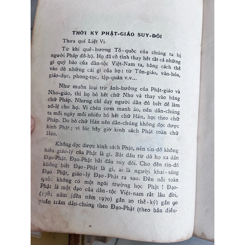 50 năm chấn hưng phật giáo Việt Nam (Thích Thiện Hoa) 1970 301277