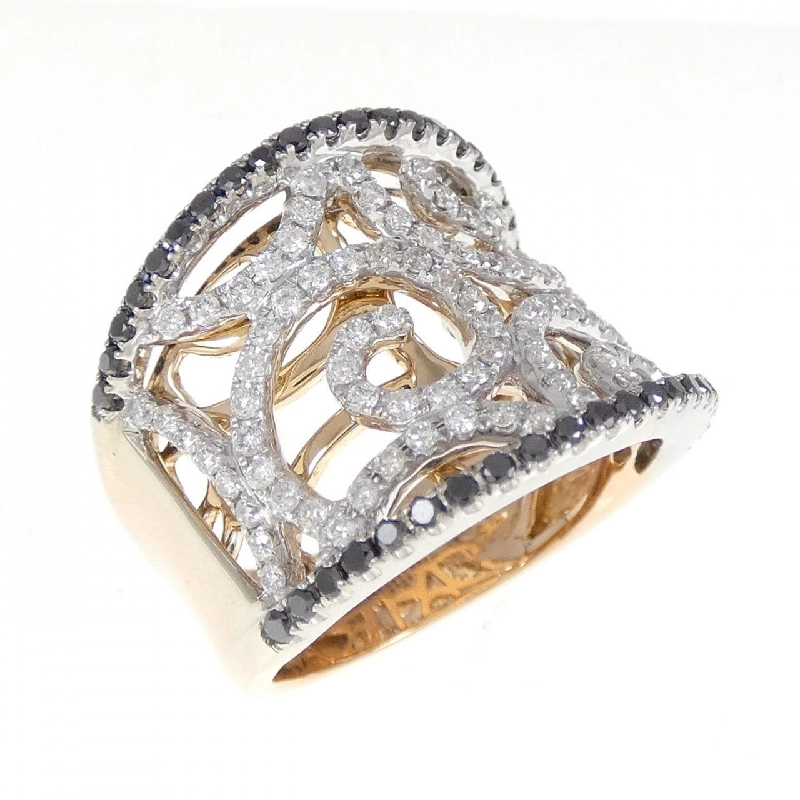 Nhẫn kim cương K18PG/K18WG 1.10CT 672794