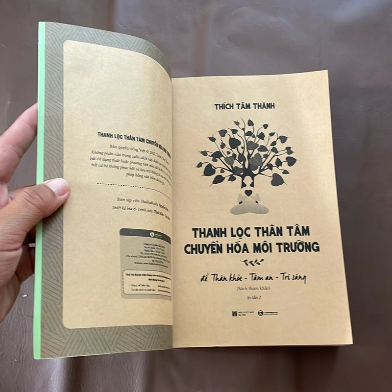 Thanh Lọc Thân Tâm Chuyển Hoá Môi Trường Để Thân Khoẻ, Tâm An, Trí Sáng - Thích Tâm Thành 523416