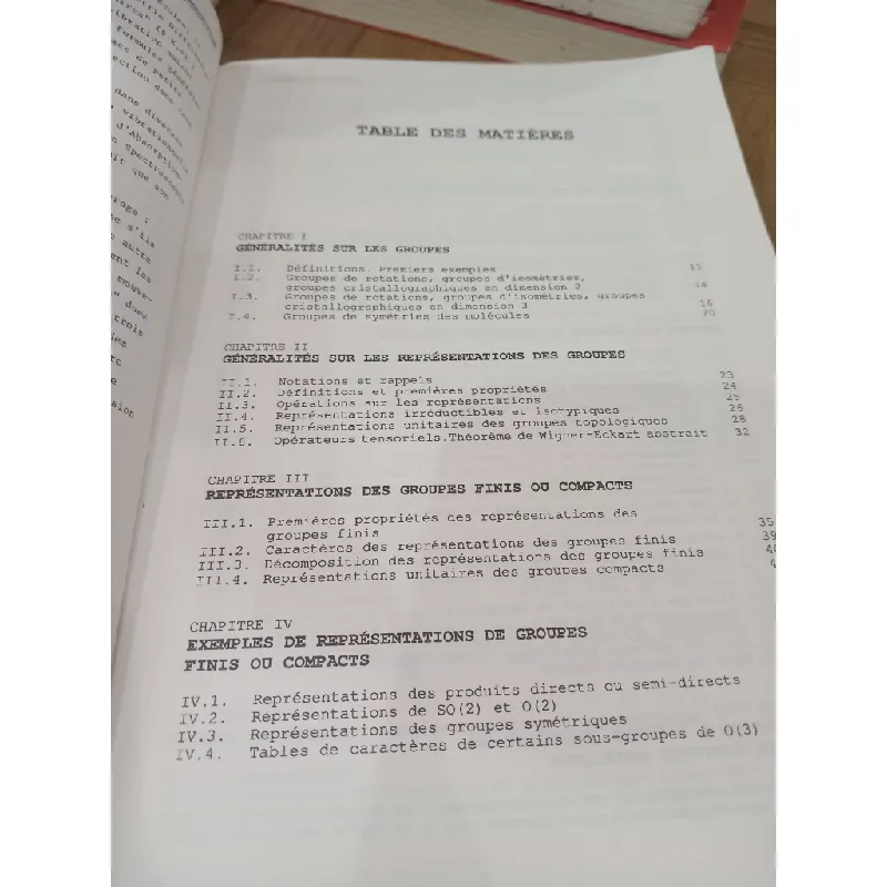 Théorie des groupes et de leurs représentations - M. Fetizon, H.-P. Gervais, A. Guichardet 712111