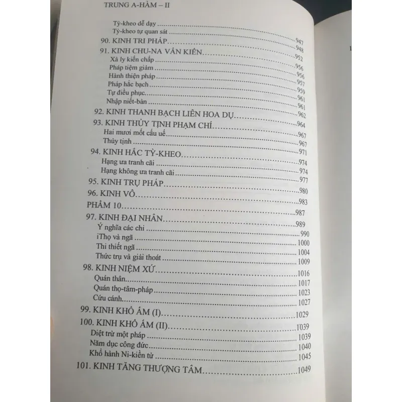 Trọn Bộ Tiểu Tạng Kinh Trung A- Hàm - Tuệ Sỹ 704363