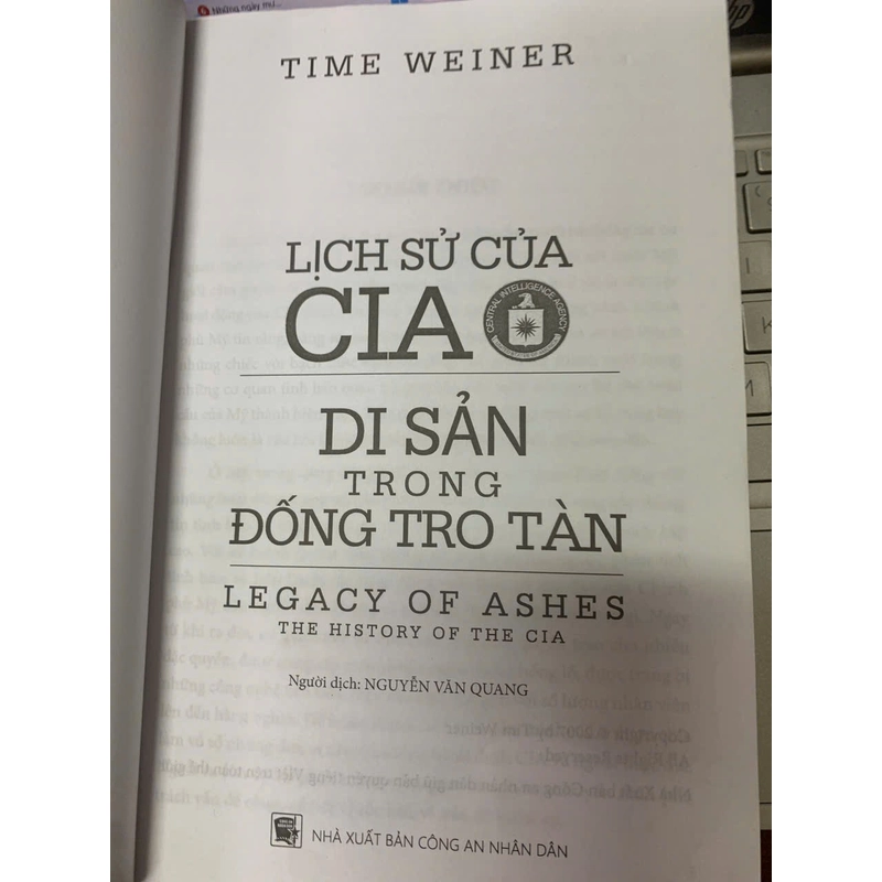 LỊCH SỬ CỦA CIA DI SẢN TRONG ĐỐNG TRO TÀN - TIME WEINER 531936