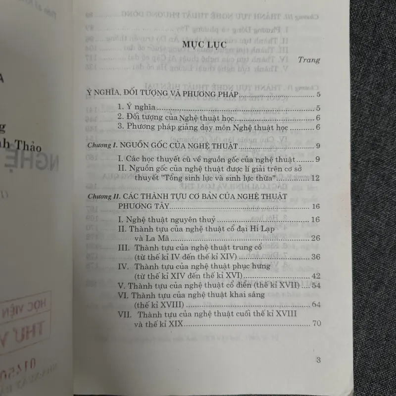 Nghệ thuật là gì? (Làm thế nào để hiểu tranh và ảnh?); Nghệ thuật học 779322