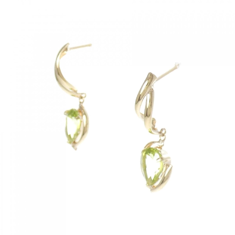 K10YG Peridot Bông tai - Hàng hiệu Chính hãng 867176