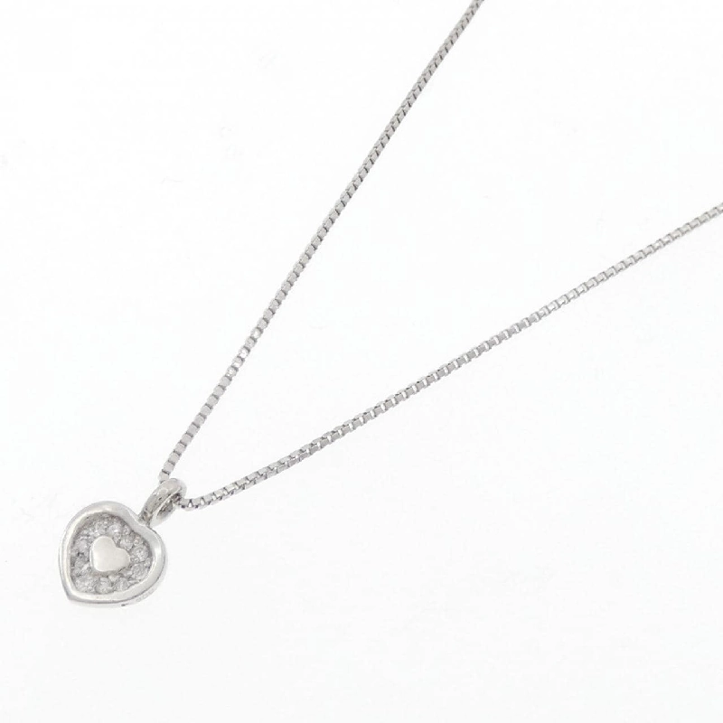 Dây chuyền kim cương PT hình trái tim 0.05CT - Hàng hiệu Authentic 867621