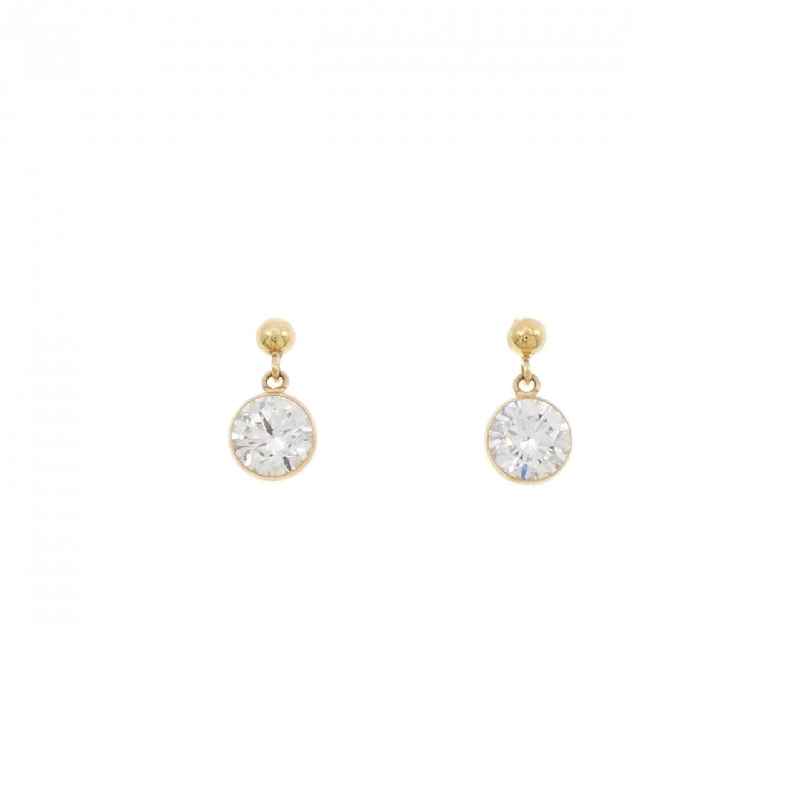 K18YG Bông tai Cubic - Hàng hiệu Chính hãng 875776