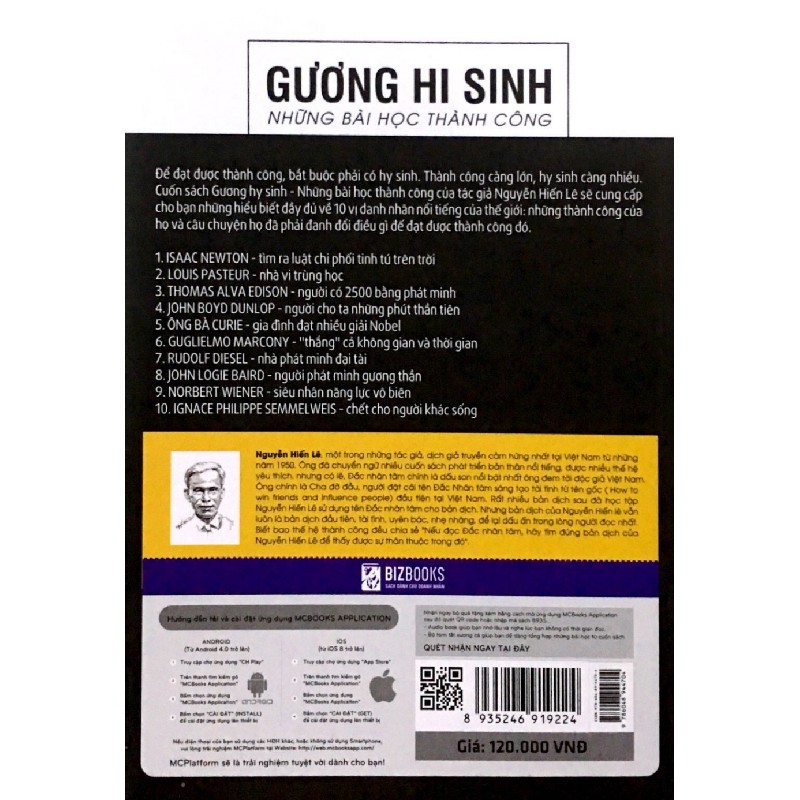 Gương Hi Sinh - Những Bài Học Thành Công - Nguyễn Hiến Lê 141612