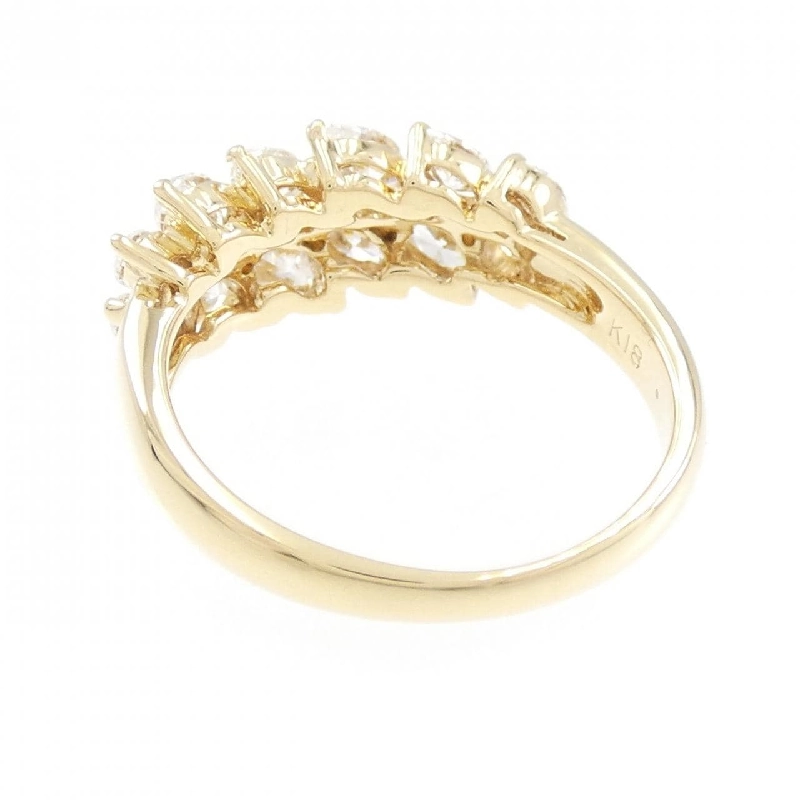 Nhẫn kim cương K18YG 1.40CT 672971