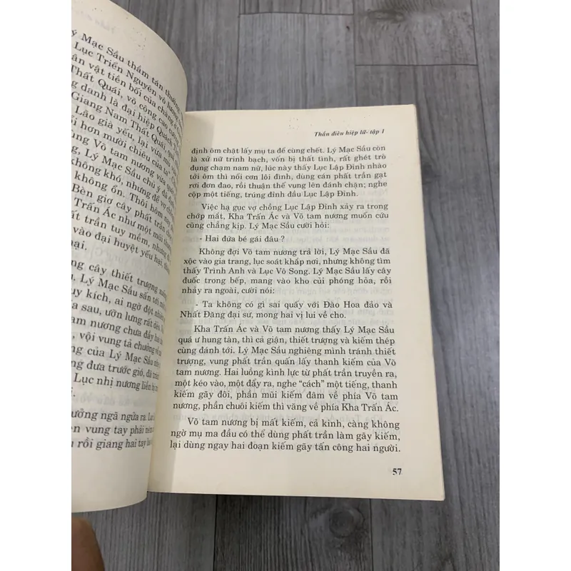 Thần điêu hiệp lữ - kim dung. Bộ 4 tập bìa cứng. 5b5 721177