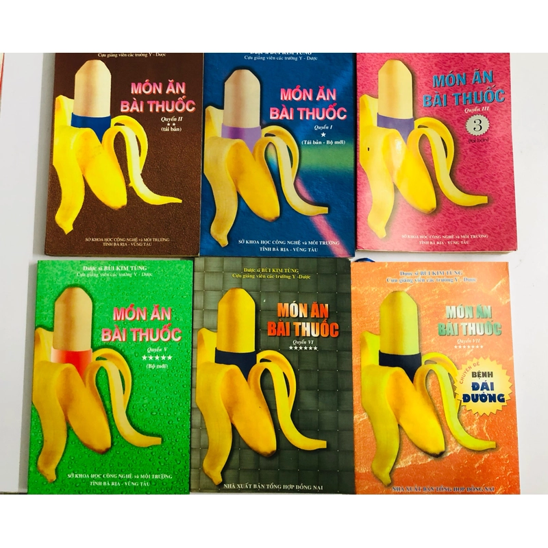 📚 BỘ 6 CUỐN MÓN ĂN BÀI THUỐC - DS. BÙI KIM TÙNG (Tập 1, 2, 3, 5, 6, 7) 503188