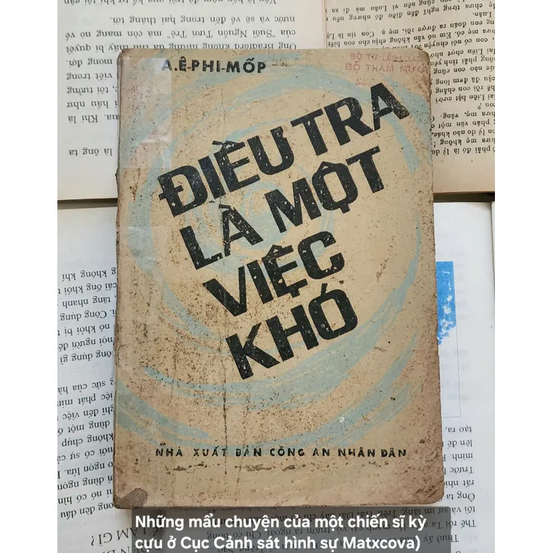 ĐIỀU TRA LÀ MỘT VIỆC KHÓ - NXB Công An Nhân Dân 703952