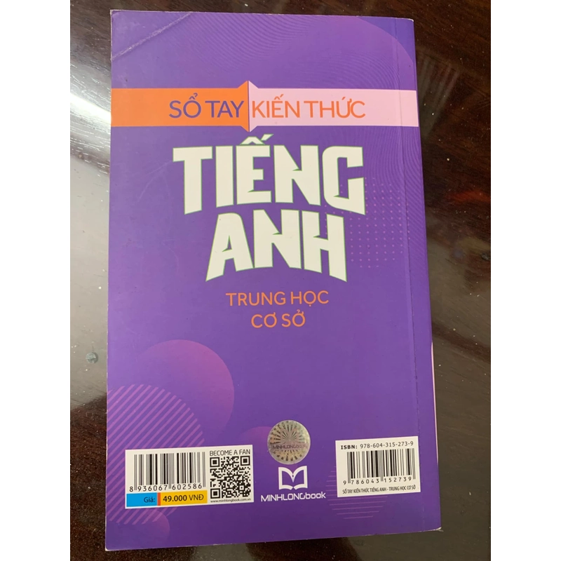 Combo Sổ tay tiếng anh THCS + All in toán THCS 222397