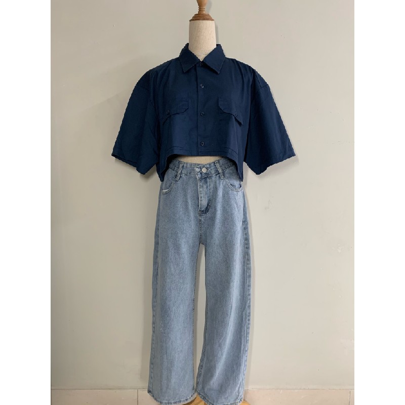 Áo croptop hiệu Dickies 21837