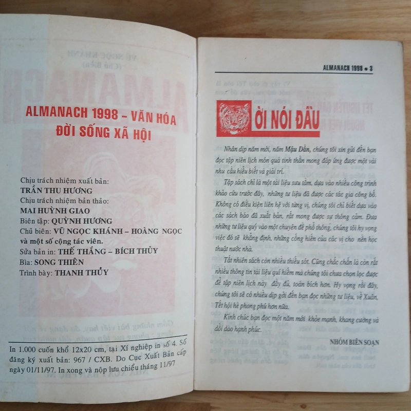Almanach Mậu Dần 1998 - Vũ Ngọc Khánh 447971