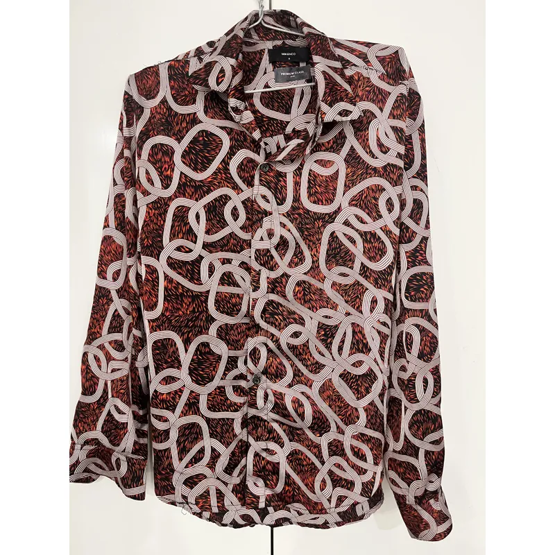 Áo sơ mi nam tay dai mikenco 720589