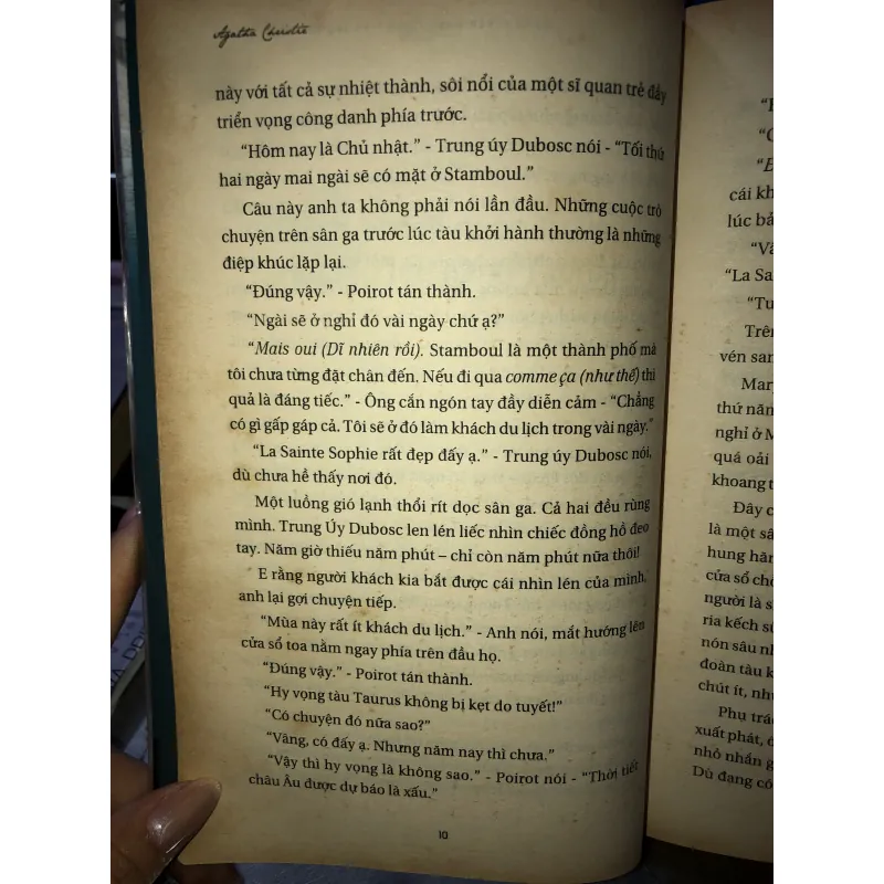 Án mạng trên chuyến tàu tốc hành - Agatha Christie 972667