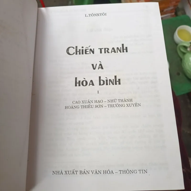 Chiến Tranh Và Hòa Bình bộ 3 tập- L. Tônxtôi 753342