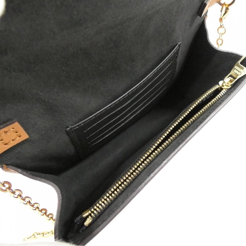 Ví Louis Vuitton Monogram Porte-Feuille Dauphine M68746 Chain Wallet 621056