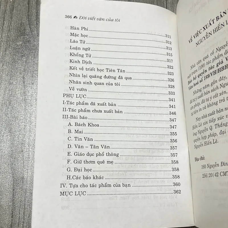 Đời viết văn của tôi - nguyễn hiến lê. 3b3 575001